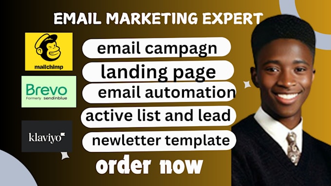 Bestseller - do mailchimp email template newsletter design and setup email automation