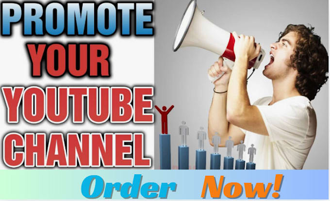 Gig Preview - Do organically youtube channel promotion to monetization