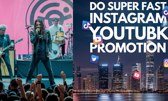 Gig Preview - Do super fast organic instagram, youtube, tiktok promotion