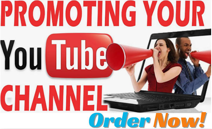 Gig Preview - Do organic youtube channel promotion and channel monetization