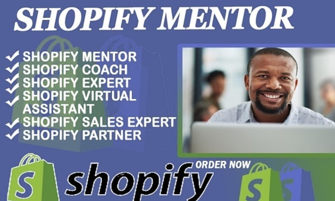 Gig Preview - Be shopify consultant, shopify mentor, expert coach, tutor on live call