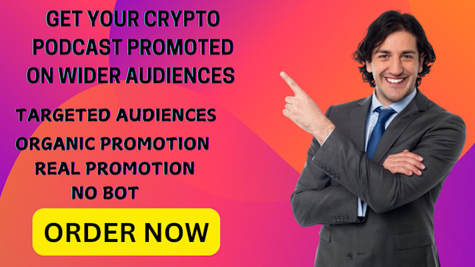 Bestseller - get superfast crypto podcast promotion to grow active investors