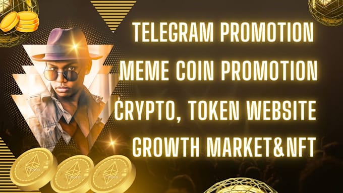 Gig Preview - Promote meme coin crypto website token presale telegram shoutout 300k investor