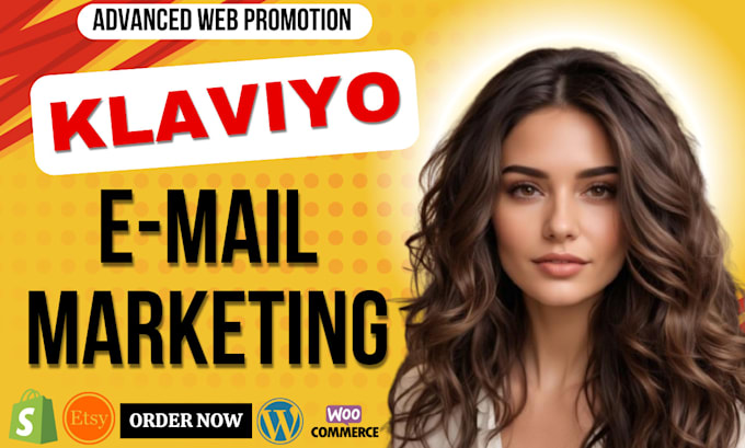 Gig Preview - Setup shopify klaviyo email marketing campaign automation, klaviyo flow campaign