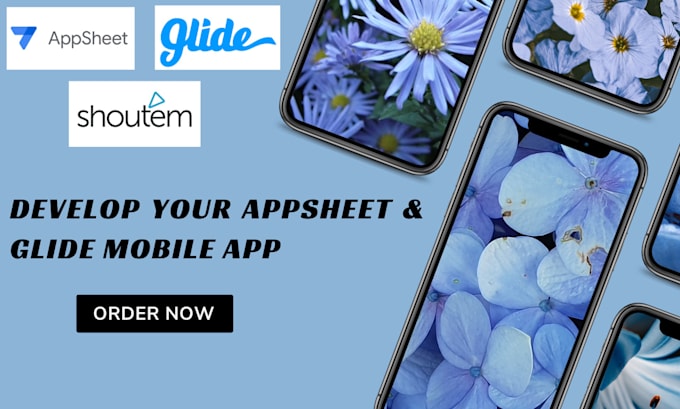 Gig Preview - Create fantastic mobile and web app using appsheet glide and shoutem