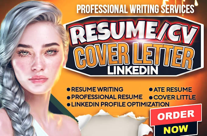 Gig Preview - Professional resume writing, custom cvs, cover letters and linkedin profile