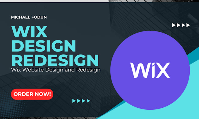 Gig Preview - Build wix website, design, redesign, clone, revamp, edit wix website,