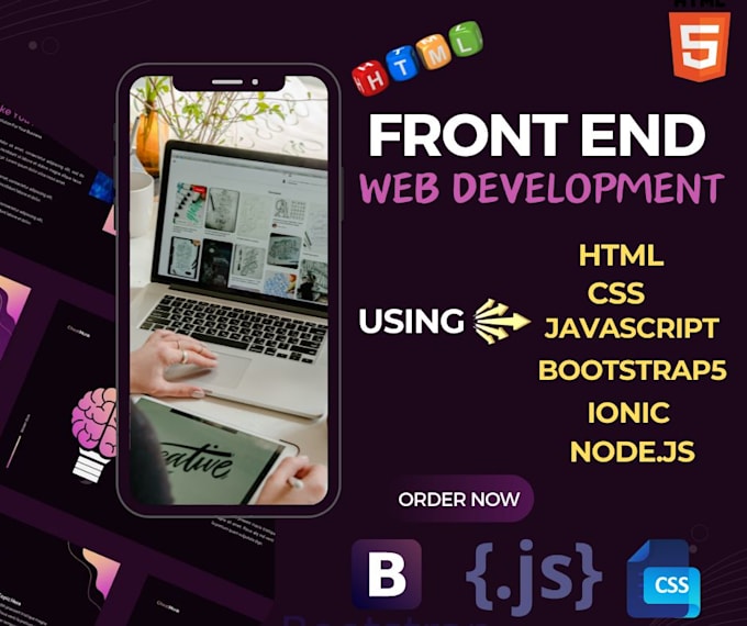 Bestseller - edit your customised website using HTML 5, CSS 3, javascript and bootstrap