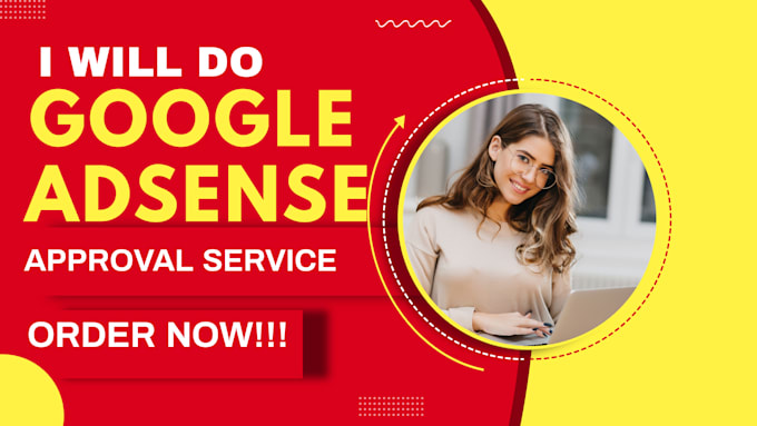 Gig Preview - Design google adsense approval website for your niche