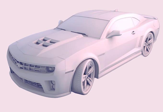 Gig Preview - Design 3d car modelling car amination 3d vehicle product design for 3d printing