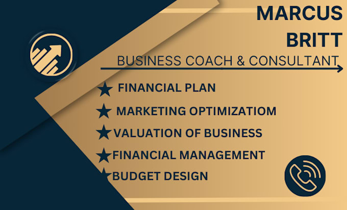 Gig Preview - Be your consultant coach on business and finance