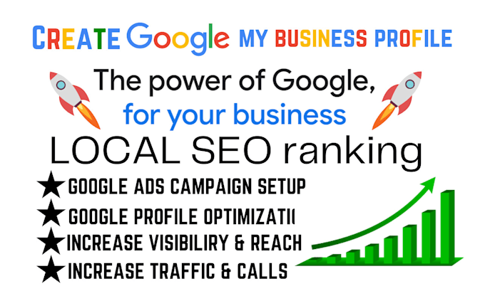 Gig Preview - Create google my business listing remove fake gmb profile gmb verify local SEO