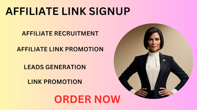 Bestseller - do affiliate link signup affiliate link promotion affiliate recruitment