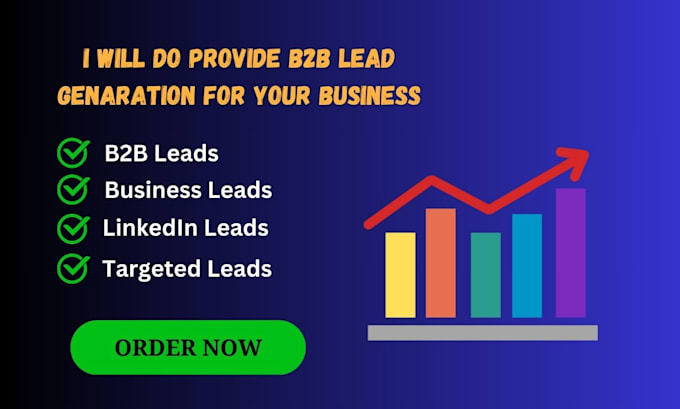 Gig Preview - Do provide b2b lead generation for your business