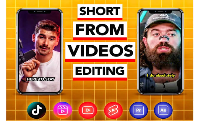 Gig Preview - Viral short form video editing, short form content editor