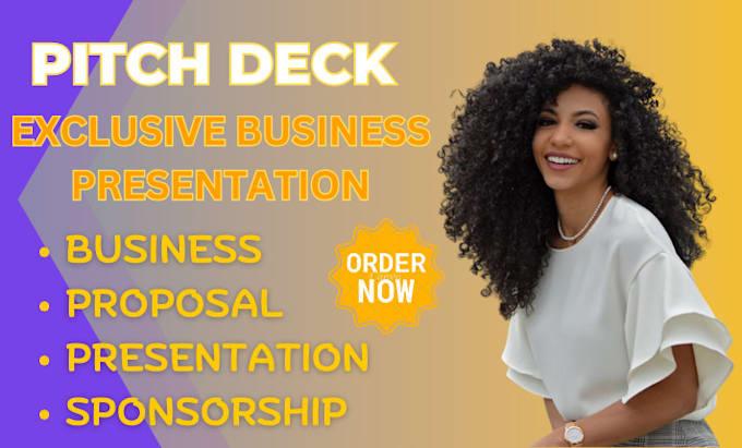 Gig Preview - Write and design your sponsorship proposal, deck ,business proposal business kit