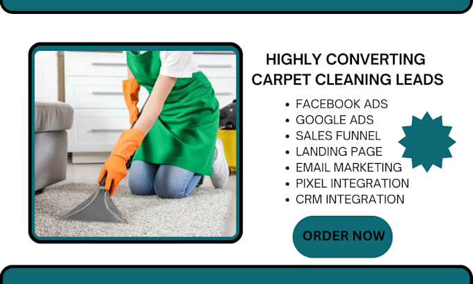 Gig Preview - Generate cleaning leads carpet house cleaning leads  carpet carpet cleaning lead