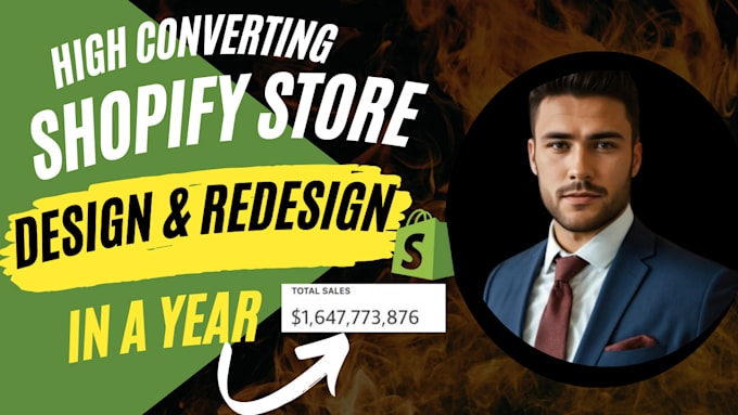 Gig Preview - Do shopify website design and redesign shopify dropshipping store, shopify store