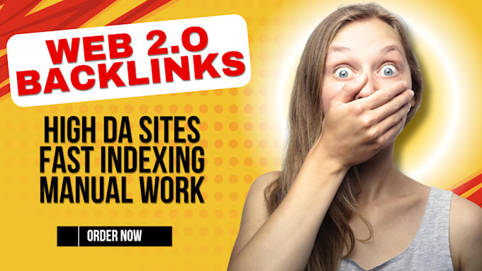 Gig Preview - Web 2 0 backlinks