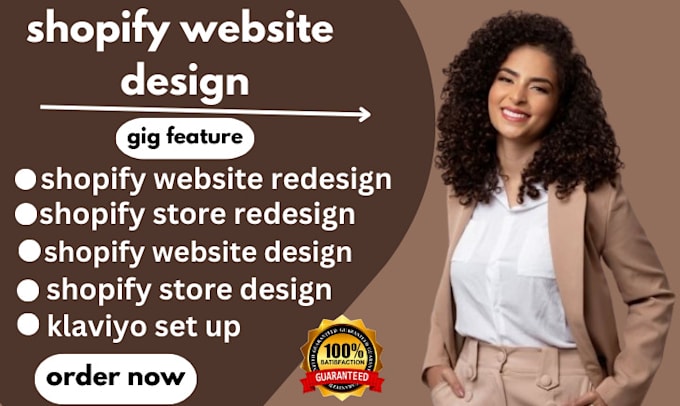 Gig Preview - Setup shopify store design, shopify website redesign and shopify redesign