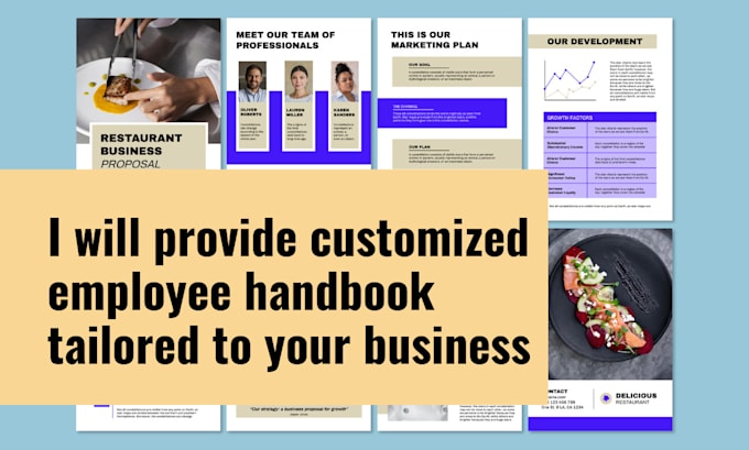 Gig Preview - Do employee handbook,policy training manual, standard operating procedures