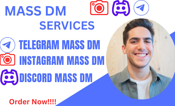 Bestseller - mass dm, instagram mass dm, discord mass dm, telegram facebook mass dm, bulk sms