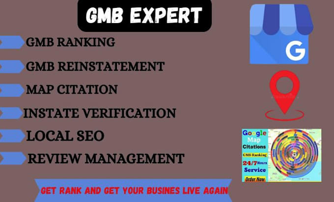 Bestseller - create gmb listing do google my business profile instant verification and SEO