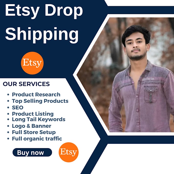 Gig Preview - List top selling products and optimize etsy dropshipping for your business