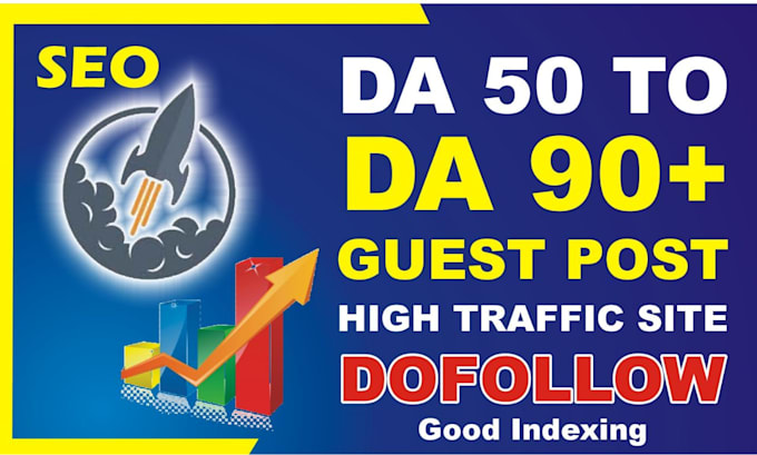 Bestseller - do SEO guest post do follow back links on high traffic sites