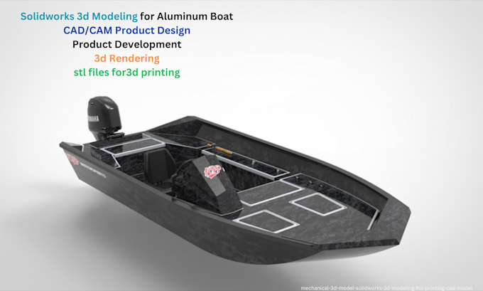 Gig Preview - Mechanical 3d modeling solidworks 3d rendering stl file for 3d printing