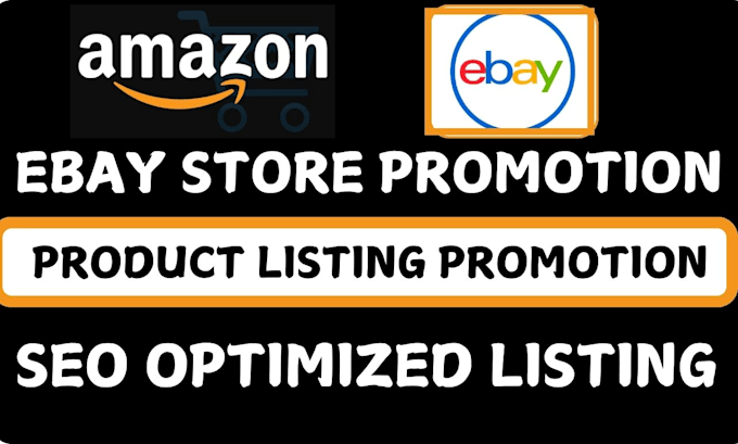 Gig Preview - Do ebay promotion ebay store promotion ebay store marketing ebay product listing