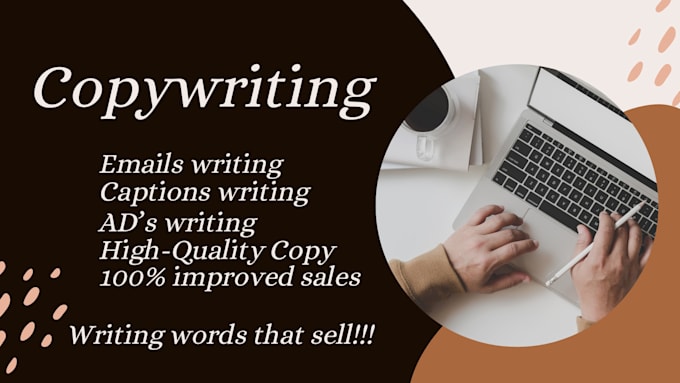 Bestseller - write the best sales copy, emails, captions and ads that you will ever need