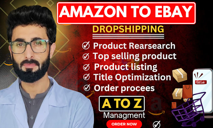 Gig Preview - Maximize your profits expert amazon to ebay drop shipping service