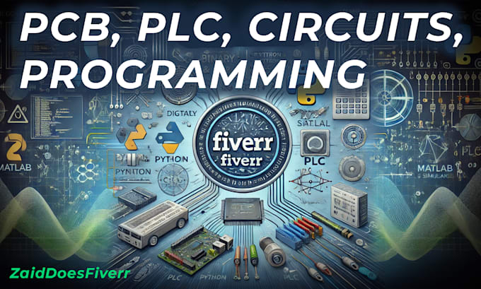 Gig Preview - Make electrical controllers, projects, circuits, plc, python, c programming