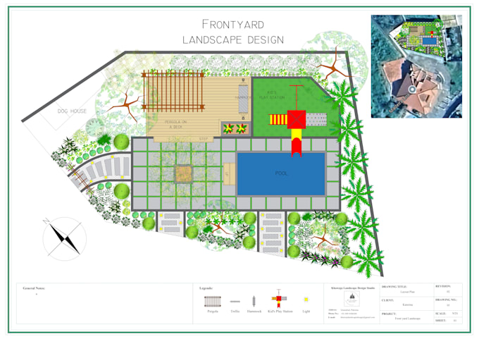 Gig Preview - Plan, draw and render 2d 3d landscape designs