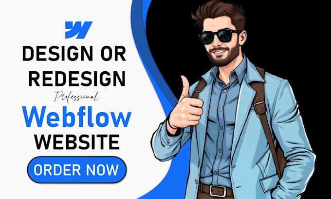 Bestseller - do webflow website design, redesign, figma to webflow, webflow expert