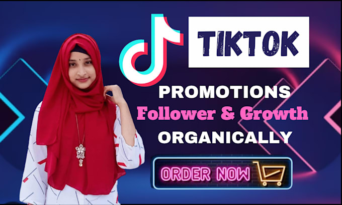 Gig Preview - Do super fast organic tiktok followers growth