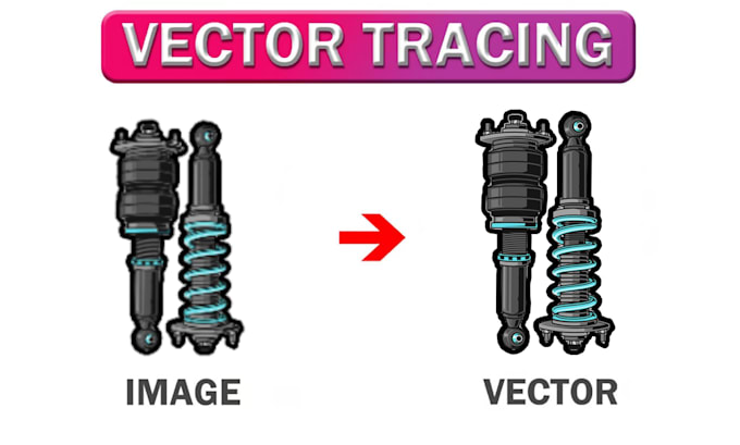 Gig Preview - Do vector tracing, vectorize image, convert to vector