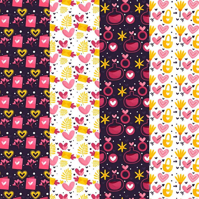 Gig Preview - Design seamless patterns for textile, floral patterns