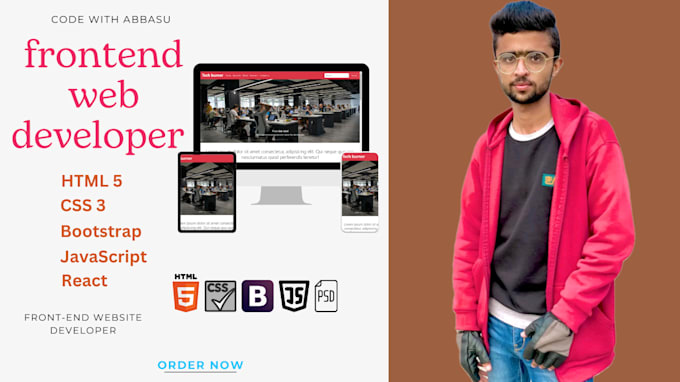 Bestseller - be your front end web developer