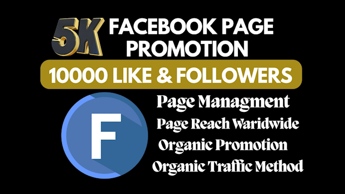 Gig Preview - Provide facebook page increase like, followers organically