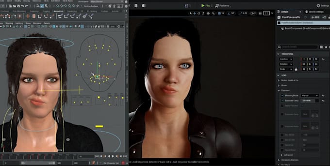 Gig Preview - Be 3d blender rigger, rig 3d for animaze, 3d character, ik fk, arkit, facial rig