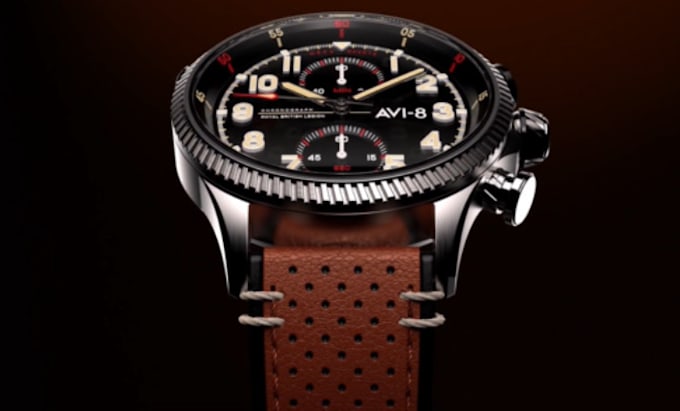 Gig Preview - Create luxury cgi 3d wrist watch animation vfx 3d smartwatch product video