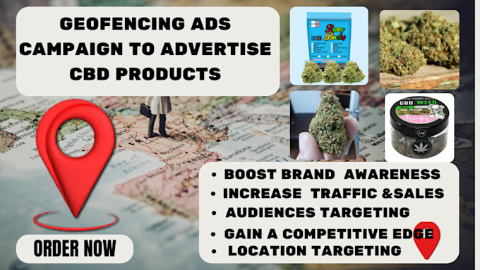 Gig Preview - Design ads banner for your geofencing ads, ott ads, cbd ads