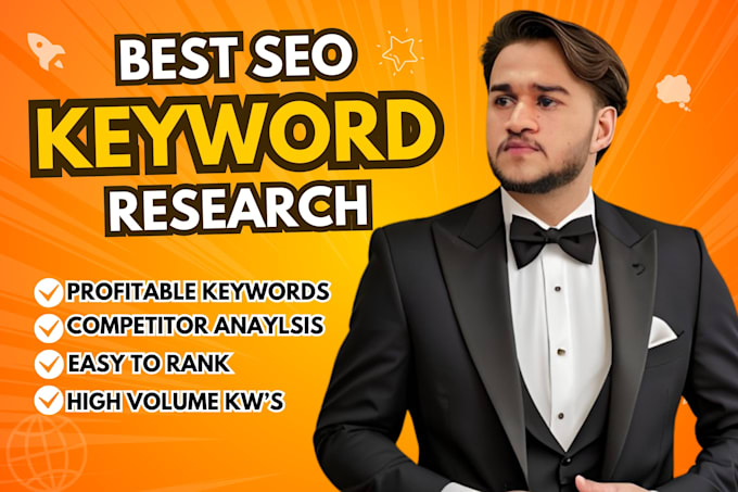 Gig Preview - Do profitable SEO keyword research, competitor analysis with ahrefs and semrush