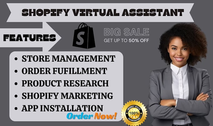 Bestseller - shopify virtual assistant shopify store manager, shopify marketing