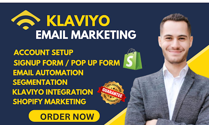 Gig Preview - Klaviyo email marketing klaviyo email audit shopify marketing email automation