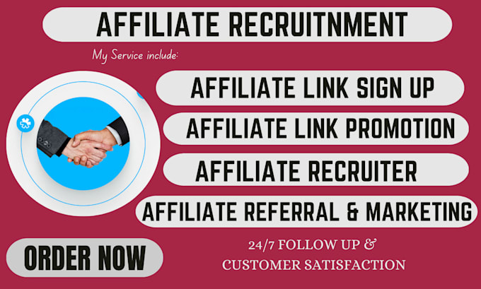 Bestseller - boost your affiliate recruitment link traffics signup, affiliate link promotion