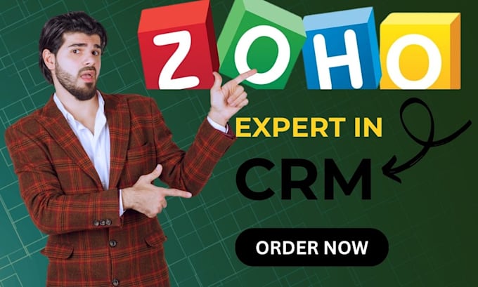 Gig Preview - Set up and customize your zoho CRM, zoho recruit, zoho salesiq and zoho desk