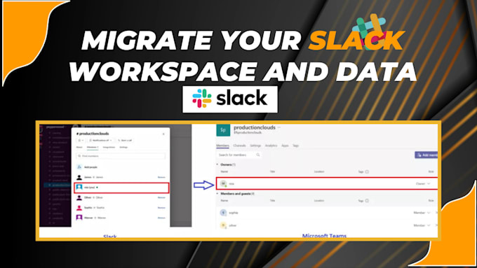 Gig Preview - Migrate you slack workspace and data with expert precision